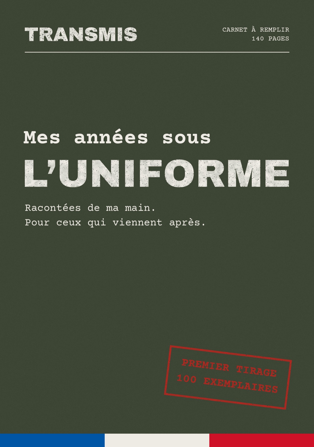 Couverture du carnet Transmis